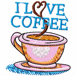 Mugs Embroidery Design 5 Mugs Embroidery Design 5